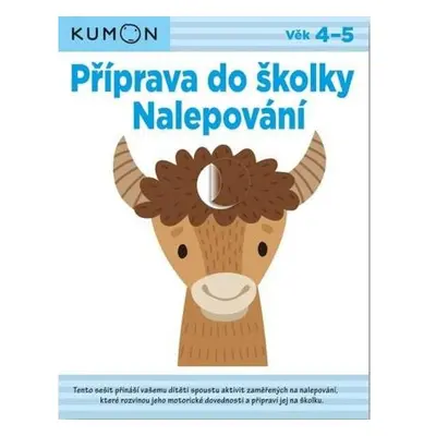 Příprava do školky Nalepování