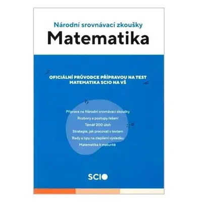 Cvičebnice Matematika Scio - Národní srovnávací zkoušky