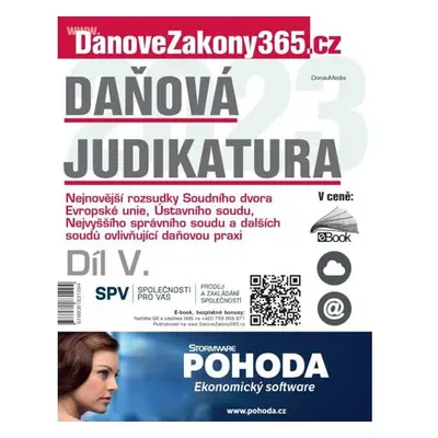 Daňová judikatura (díl V.)