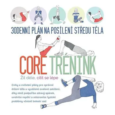 30denní plán na posílení středu těla - Core trénink