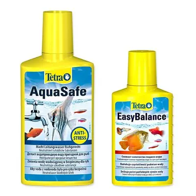 Přípravek Tetra Aqua Safe 250ml + Tetra Easy Balance 100ml zdarma