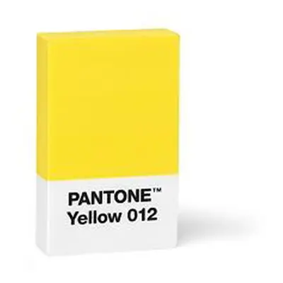 PANTONE Mazací Pryž - Yellow 012