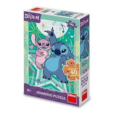 Dino STITCH 200 diamond Puzzle