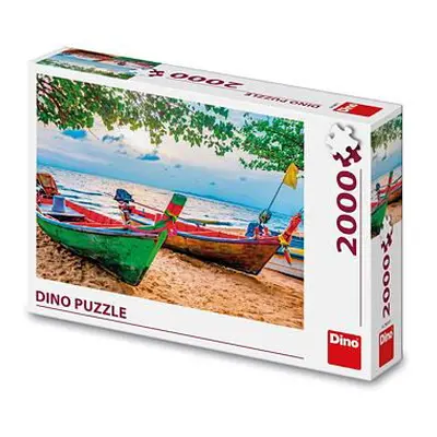 Dino RYBÁŘSKÉ LOĎKY 2000 Puzzle