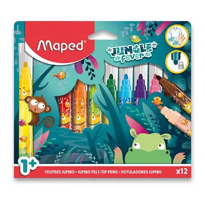 Maped Jungle Fever Fixy Jumbo 12 ks