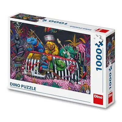 Dino PŘÍŠERKY NA TRIPU 1000 Puzzle