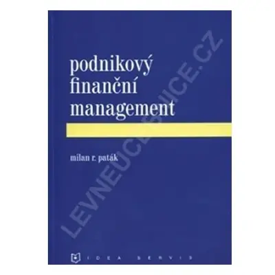 Podnikový finanční management (1. vydání)