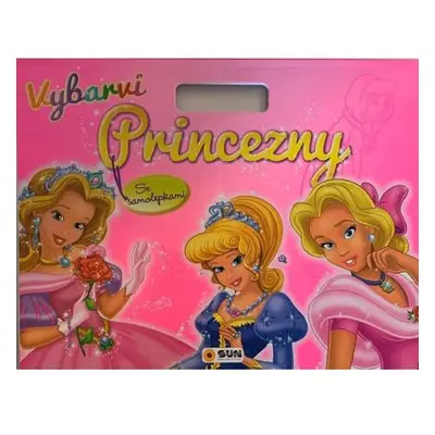 Vybarvi Princezny se samolepkami