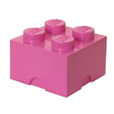 LEGO úložný box 4 - růžová