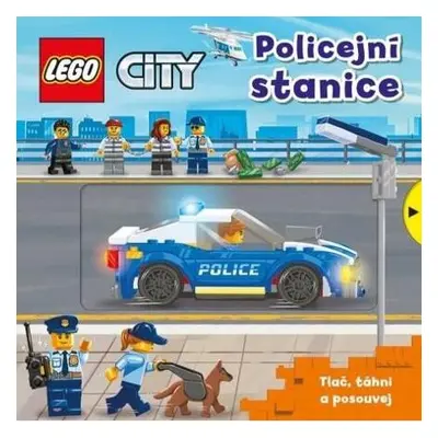 LEGO CITY Policejní stanice - Tlač, táhni a posouvej