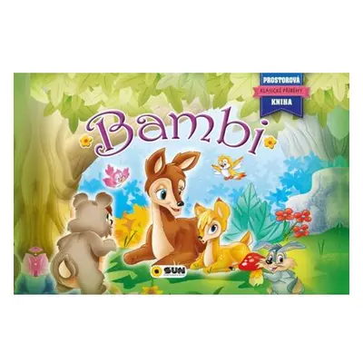 Bambi - Prostorová kniha