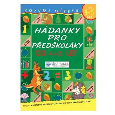 Hádanky pro předškoláky od 4-5 let