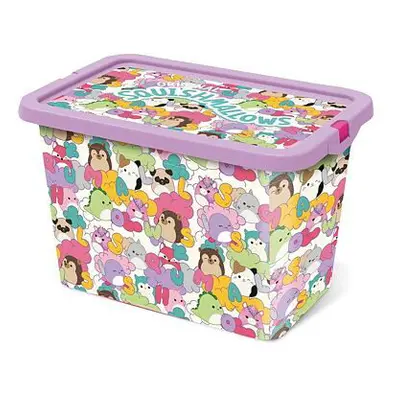 Squishmallows STOR úložný box s víkem - 7 L