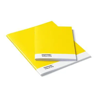 PANTONE Zápisník, 2 velikosti, měkká vazba - Yellow 012