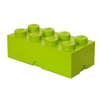 LEGO úložný box 8 - světle zelená