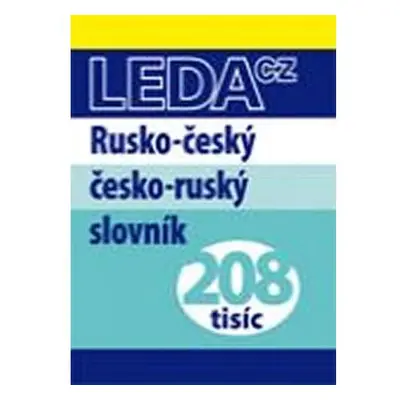 Rusko-český/česko-ruský slovník - 208 tisíc