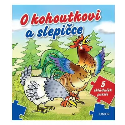 O kohoutkovi a slepičce - 5 skládaček puzzle