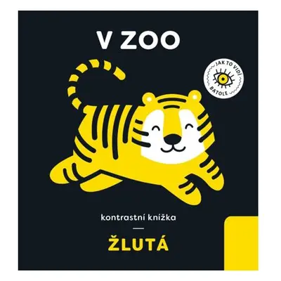 V ZOO - kontrastní knížka žlutá