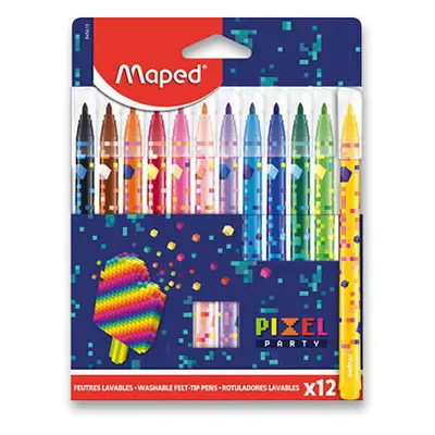 Maped Pixel Party Fixy MAPED 12 ks