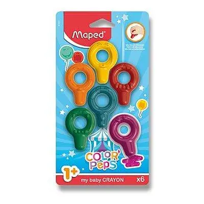 Maped Pastely Color´Peps Baby Crayons - 6 barev