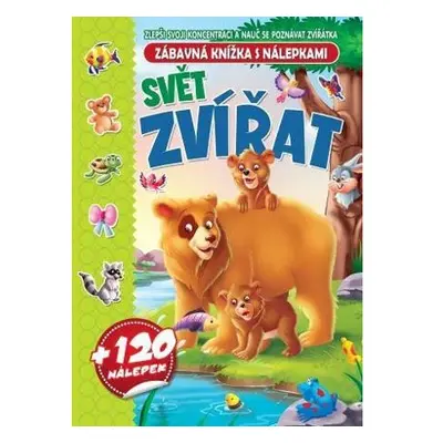 Svět zvířat + 120 nálepek