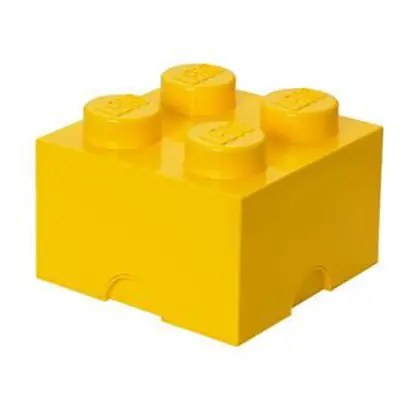 LEGO úložný box 4 - žlutá