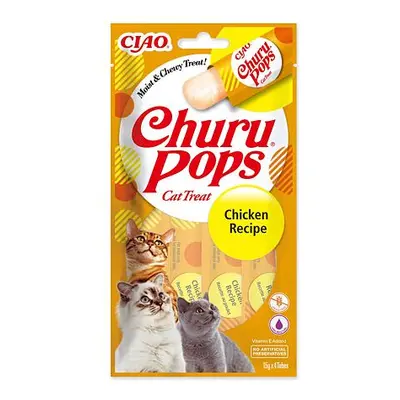 Pochoutka Churu Pops kuře 4x15g