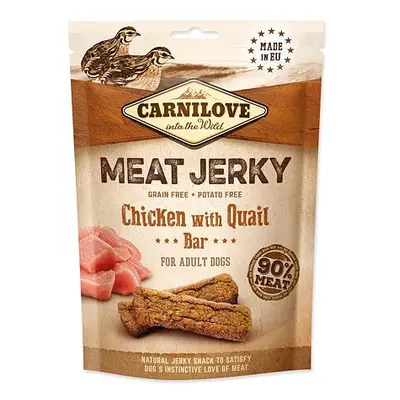 CARNILOVE Jerky Snack Chicken with Quail Bar 100 g