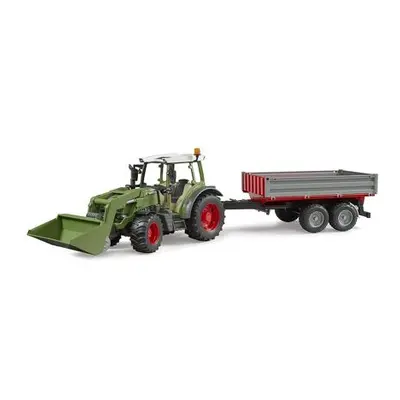 Bruder Traktor FENDT Vario + vůz, čelní nakladač