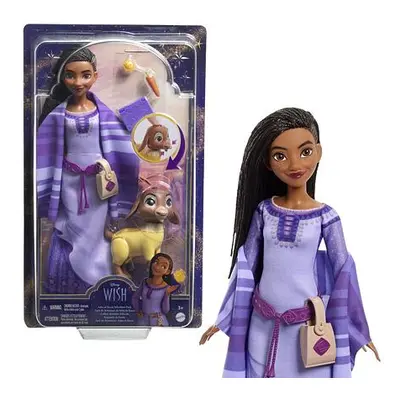 Mattel DISNEY PŘÁNÍ PANENKA SE ZVÍŘECÍM KAMARÁDEM NA CESTÁCH