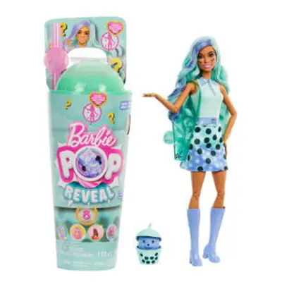 Barbie Pop reveal Barbie bubble tea - Zelený čaj