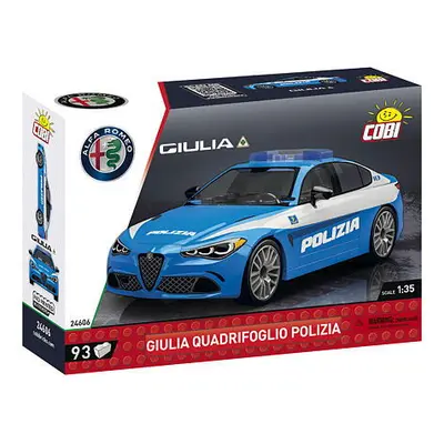 Cobi Alfa Romeo Giulia Quadrifoglio Polizia, 1:35