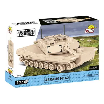 Cobi Tank Armed Forces Abrams M1A2, 1:72