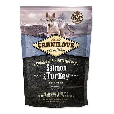 CARNILOVE Salmon & Turkey for Puppies 1,5 kg