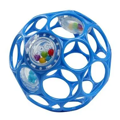 OBALL Hračka Oball RATTLE 10 cm blue