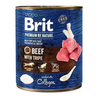 BRIT Premium by Nature Beef with Tripes 800 g