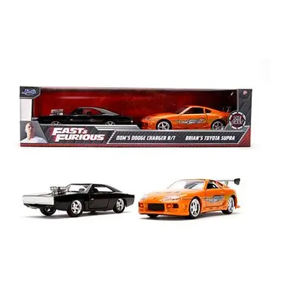 Rychle a zběsile Twin Pack Toyota Supra a Dodge Charger 1:32