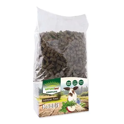 Krmivo NATURE LAND Complete pro králíky a zakrslé králíky MONO 1,7 kg