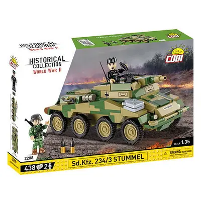 Cobi Obrněné vozidlo II WW Sd. Kfz 234/3 Stummel, 1:35