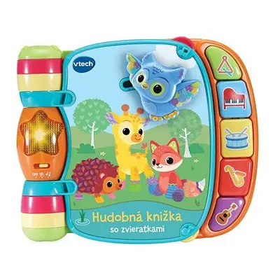 Vtech Hudobná knižka so zvieratkami SK