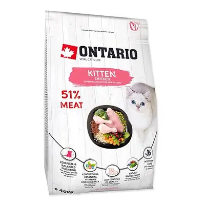 ONTARIO Kitten Chicken 0,4 kg