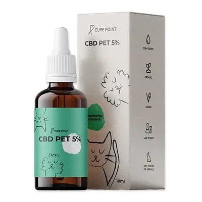 Olej CBD PET 5% 10ml