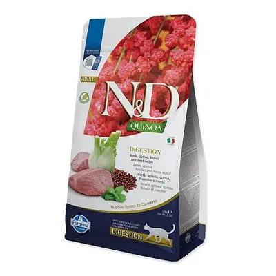 KRMIVO N&D CAT QUINOA DIGESTION LAMB & FENNEL 1,5 KG