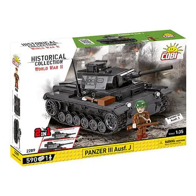 Cobi Tank II WW Panzer III Ausf J, 1:35