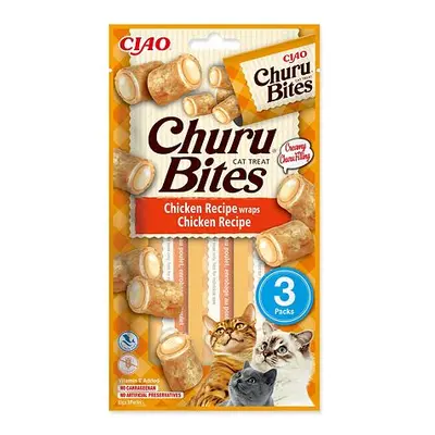 Pochoutka Churu Bites wraps kuře 3x10g