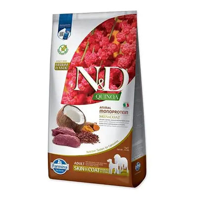 KRMIVO N&D DOG QUINOA SKIN & COAT VENISON 7 KG