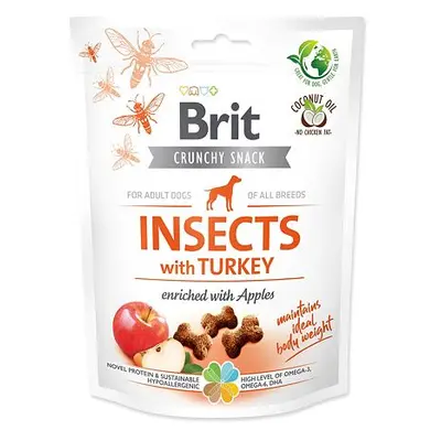 Brit Care Dog Crunchy Cracker. Insects with Turkey and Apples 200 g