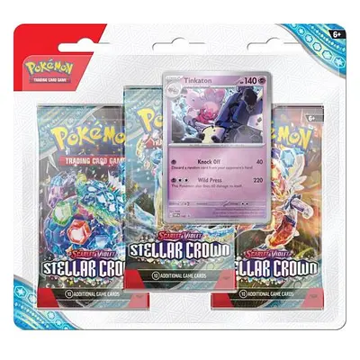 Pokémon TCG: SV07 Stellar Crown - 3 Blister Booster