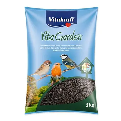 Krmivo VITAKRAFT Vita Garden slunečnice černá 3 kg