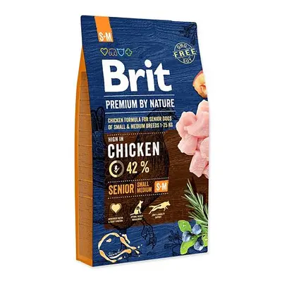 BRIT Premium by Nature Senior S+M 8 kg